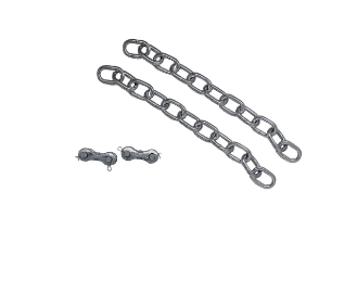 what grade steel are your extension chains and clevis?