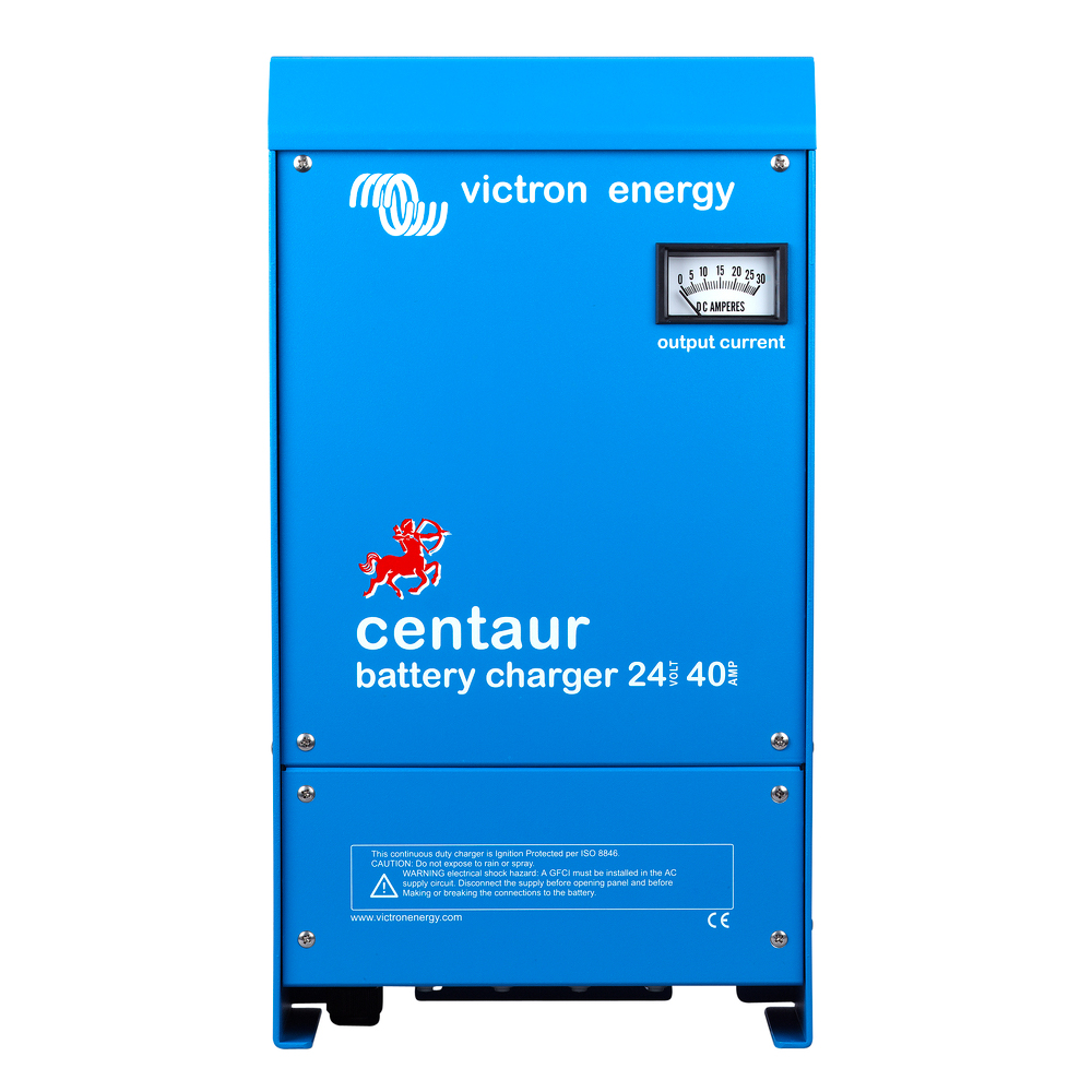 Victron Centaur Charger - 24 VDC - 40AMP - 3-Bank - 120-240 VAC - P/N CCH024040000 Questions & Answers